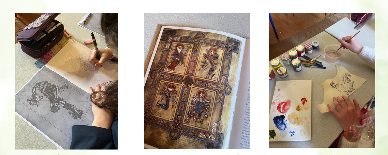 Les enluminures du Livres de Kells