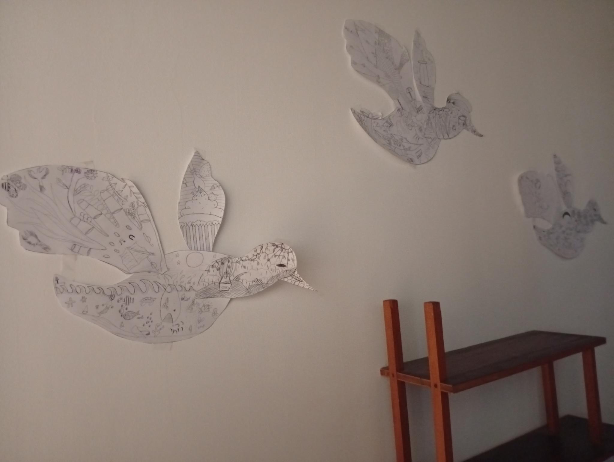 Les oiseaux de l'art plastique