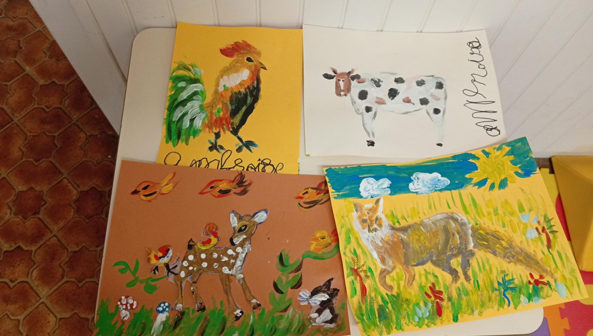 Peinture d'animaux