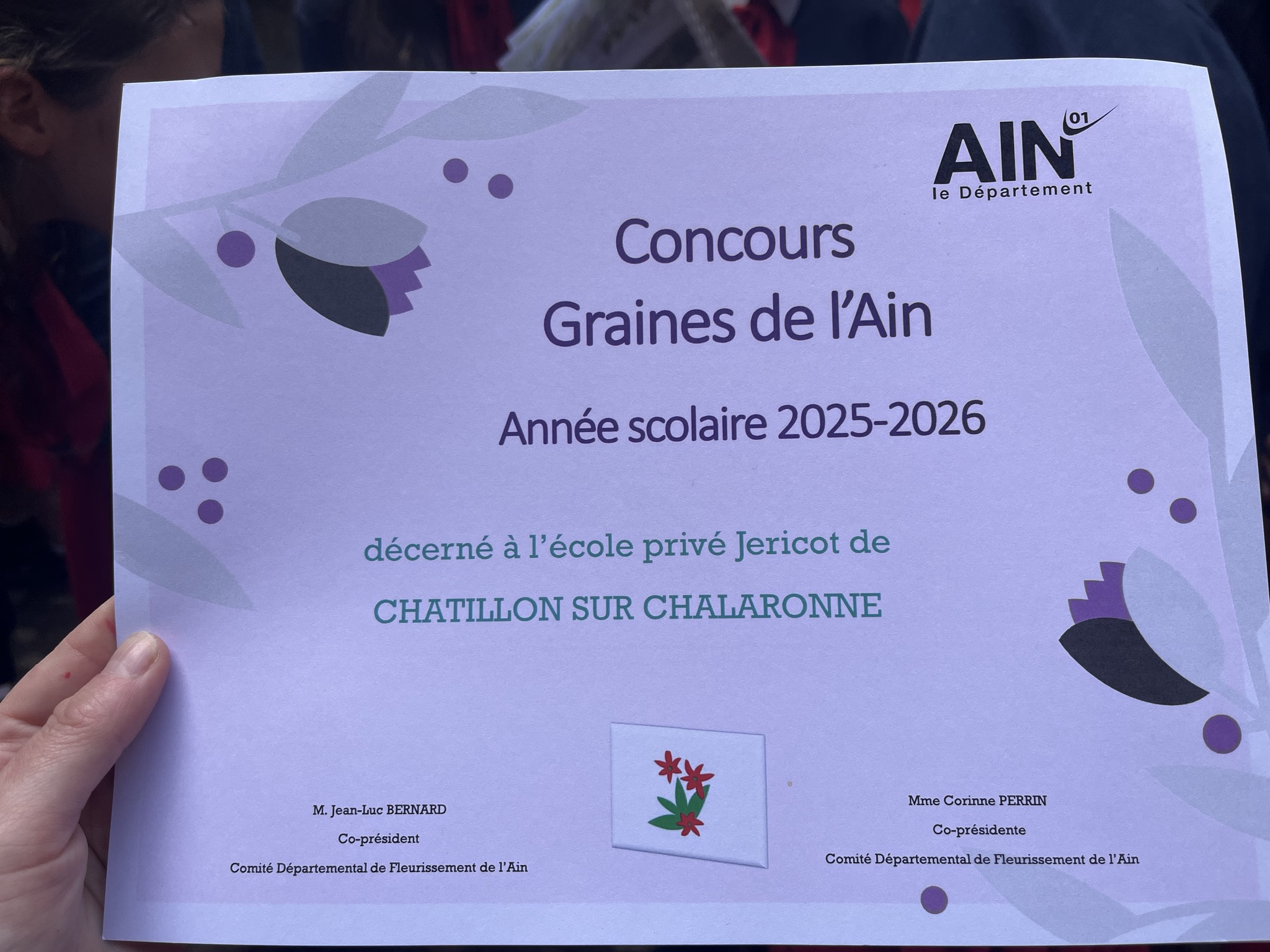 Prix du Comité départemental de l'Ain